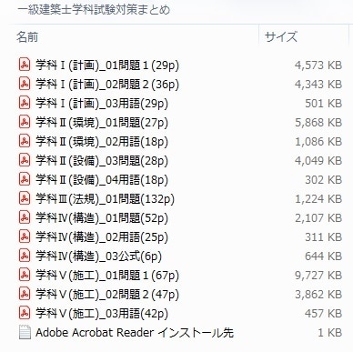 一級建築士学科試験資料（PDF556頁）送ります スマホ等に入れて隙間時間の学習に イメージ2