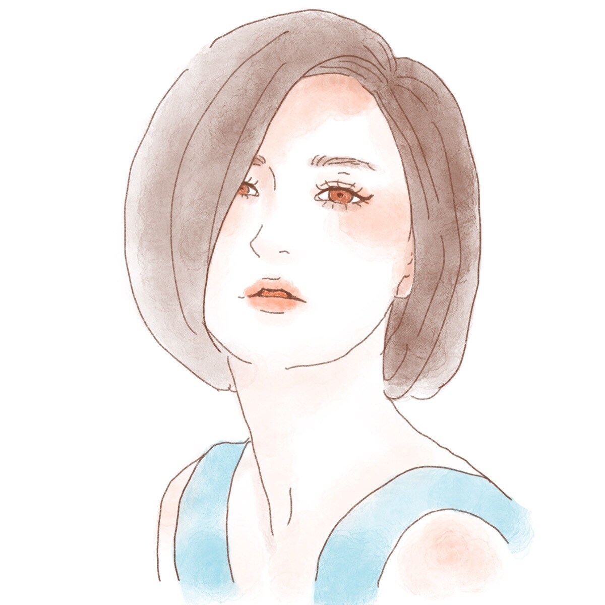 挿絵にピッタリな淡い女の子描きます 女性のイラストリクエストで承ります【高解像度psdデータ○】 イメージ5