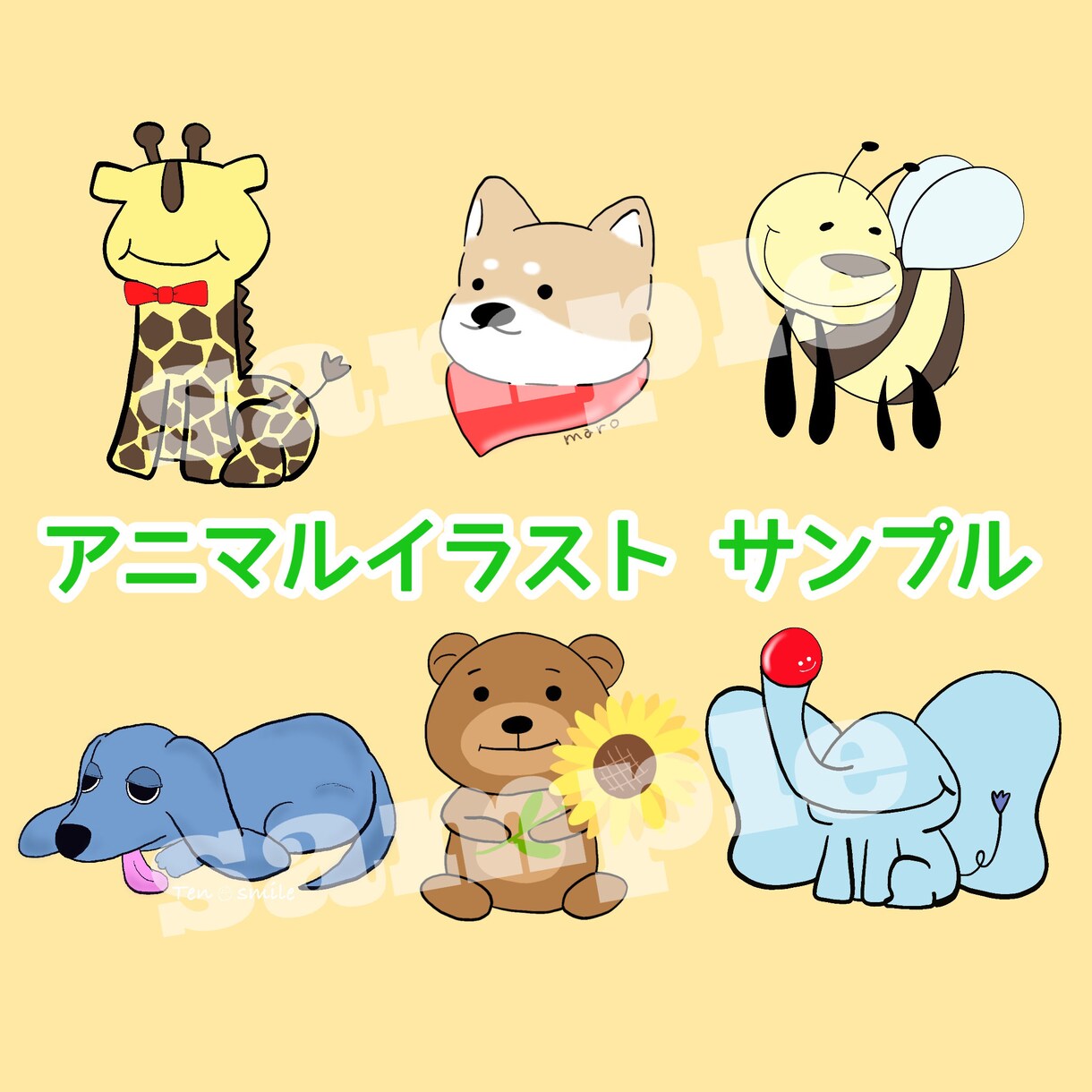 いろいろ使えるポップなアイコン/イラスト描きます アイコンやちびキャラ、コンテンツ用などなんでもご相談ください イメージ6