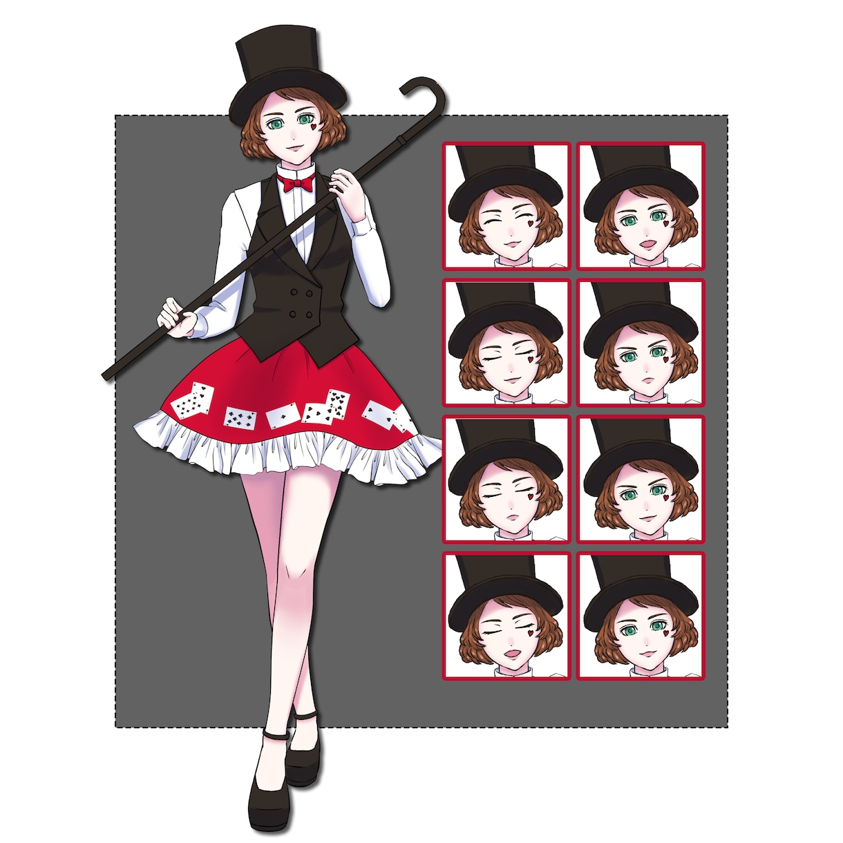 IRIAM、TRPG用立ち絵作成します あなたの理想のキャラクターを描きます！ イメージ4