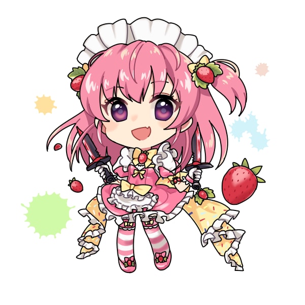 商用OK！SDイラスト描きます SDイラストを動かす（配信用待機画面等も可） イメージ4