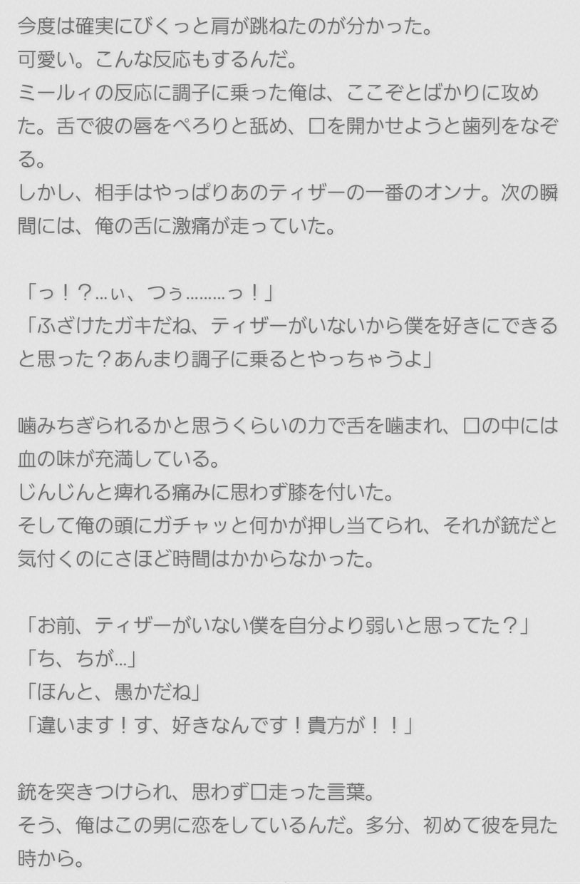 最短即日！あなたのお好みのBL小説書きます あなたの理想を小説にしませんか？ イメージ4