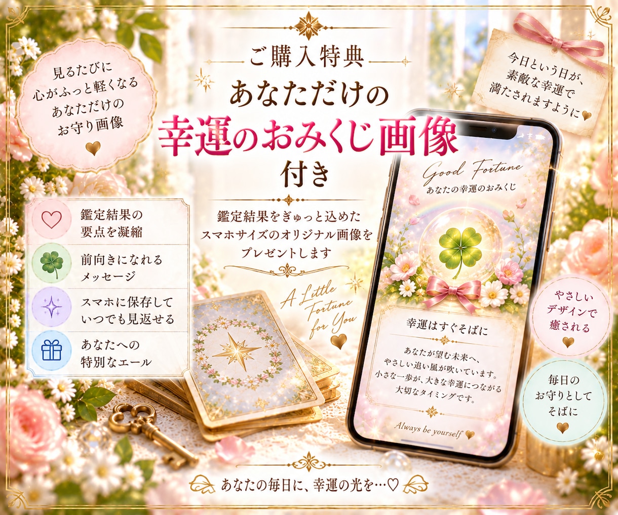 これから1ヶ月の運勢と幸運の兆しを占います 幸運おみくじ♪ルノルマンで近づくチャンスと開運のヒントを鑑定 イメージ9