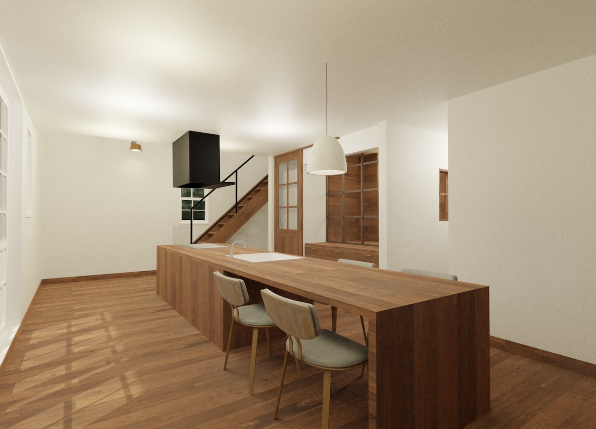 本格的な建築のリアルパースを作成します 【現役2級建築士による、リアル建築CGパース作成】 イメージ3