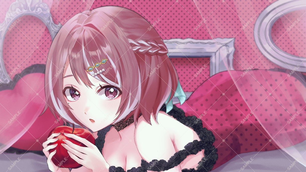配信活動に使えるイラストを制作します 歌ってみたやサムネイル、MV用イラストを制作します イメージ6