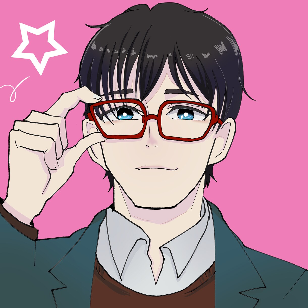 あなたのご希望の男性アイコン描きます 日常形からファンタジーまでどんなジャンルもどうぞ！ イメージ3