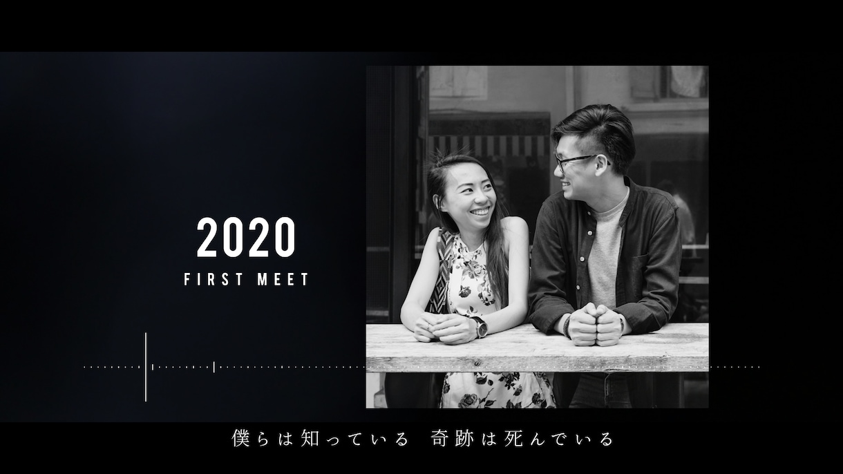 ミセス「僕のこと」でMV風プロフィールを作ります 人気アーティストの音楽と共にエモーショナルな演出を実現! イメージ7