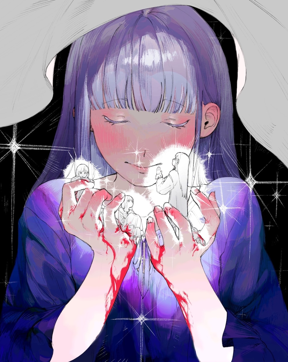 低価格でご要望に沿ったアイコン、イラスト描きます 厚塗りから透明感のあるイラスト、幅広く対応させて頂きます!! イメージ1