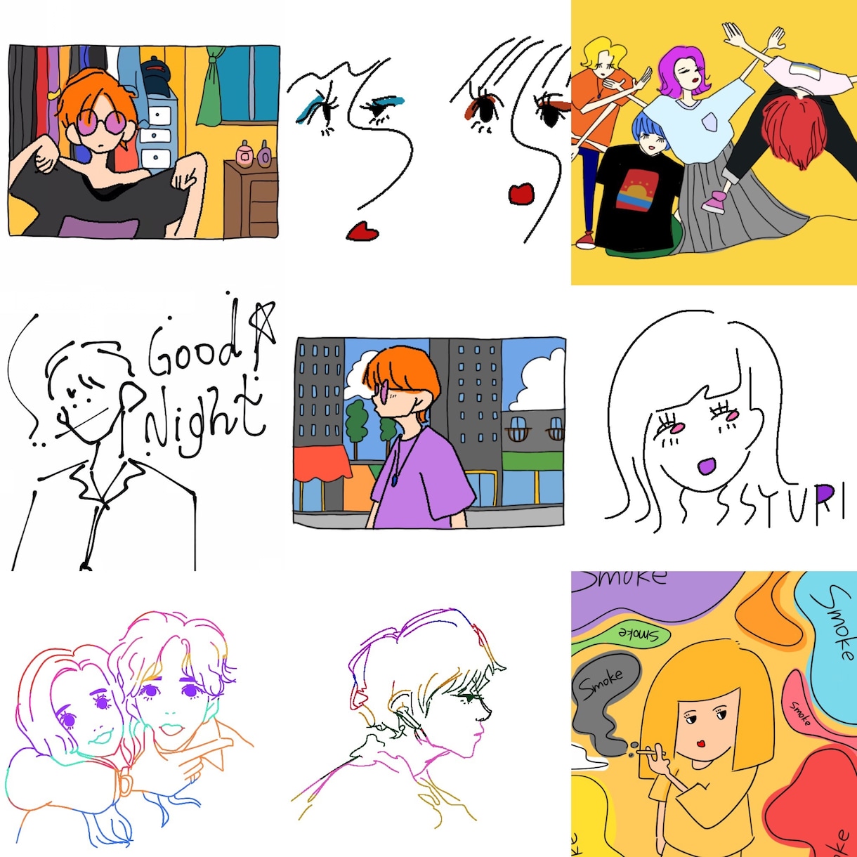 あなたの希望を他にない独特なイラストにします 似顔絵、キャラクター作成、ロゴなど様々なご要望にお答えします イメージ1