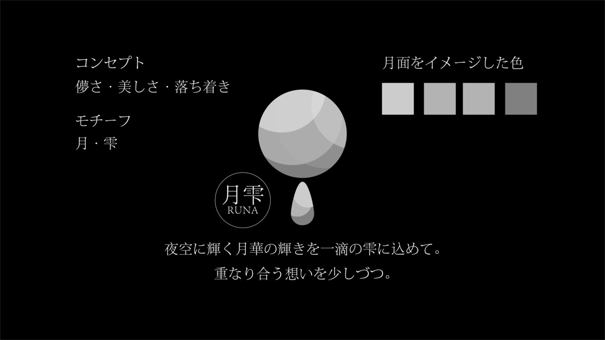 ロゴをデザイン致します 黒背景にあるロゴデザインで独特な世界を。 イメージ7