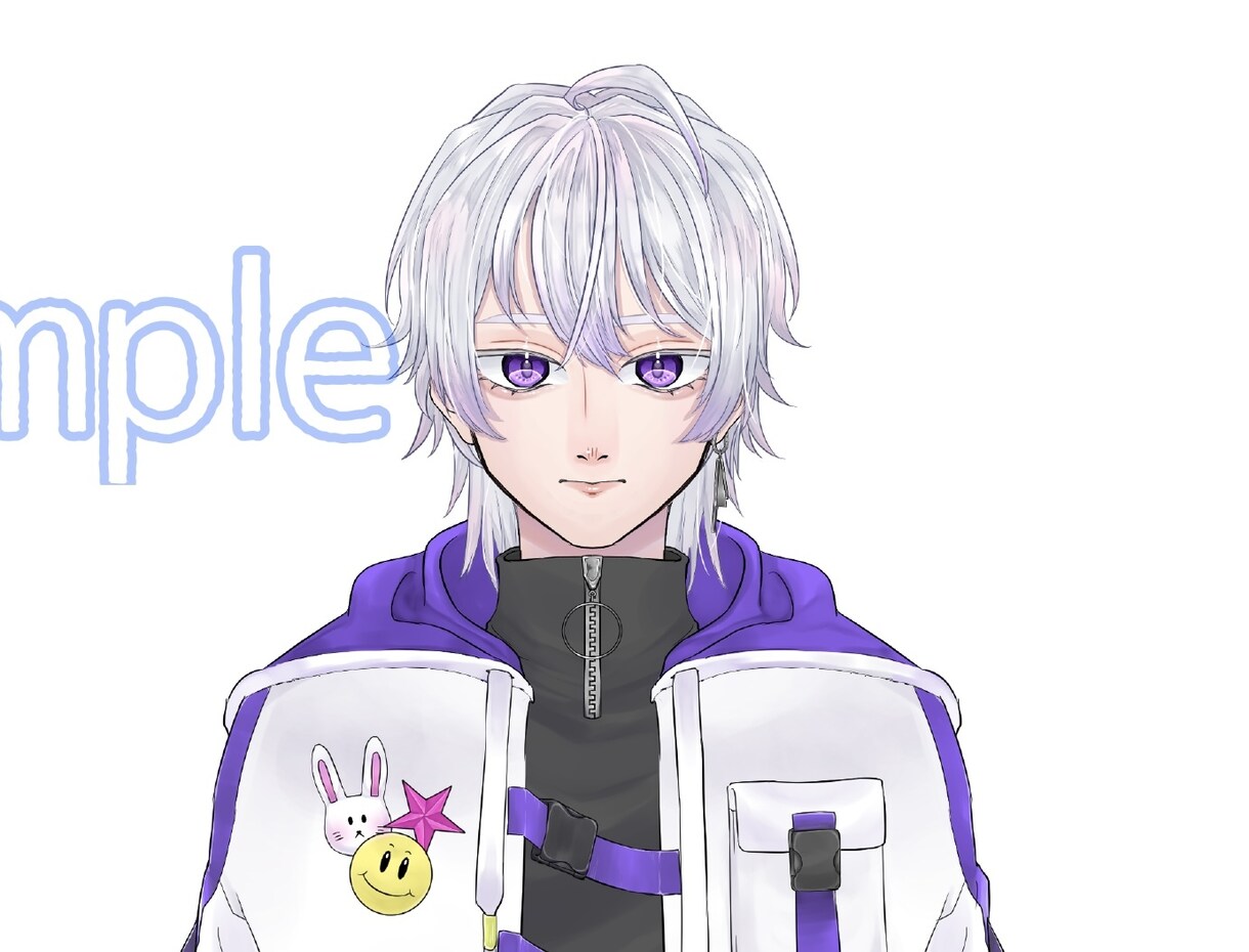 Vtuberの立ち絵承ります モニター価格！相談のみOK☆お気軽にご連絡ください イメージ1