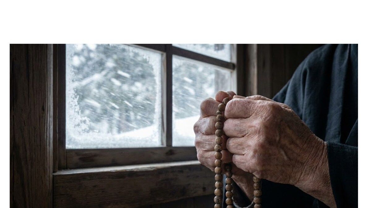 北国の祖母カヨの言葉を、孫のサヤが代筆します 雪深いお堂から、あなたのための祈りと手紙を【先着3名様限定】 イメージ3