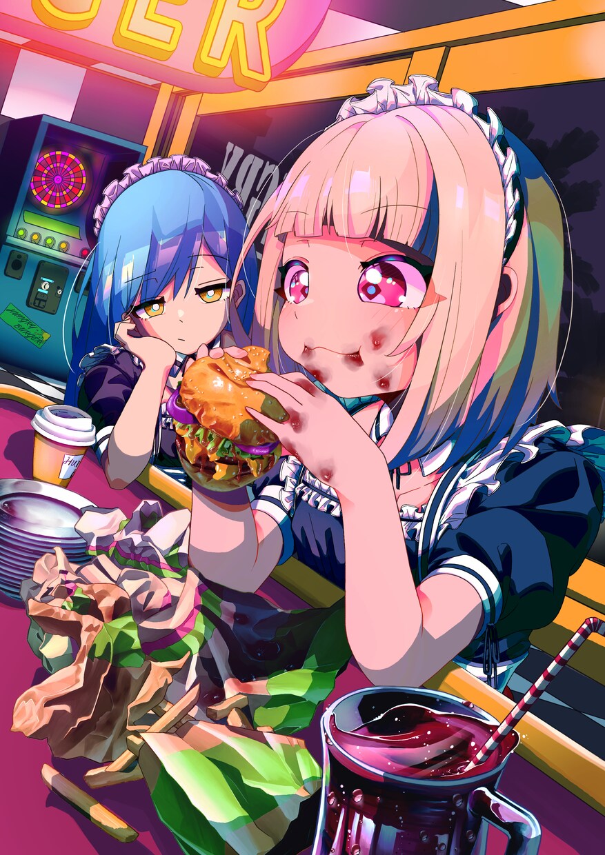 商用化・鮮やかなアニメ塗りイラスト制作します 鑑賞、小説の表紙、挿絵、動画などに！ イメージ1