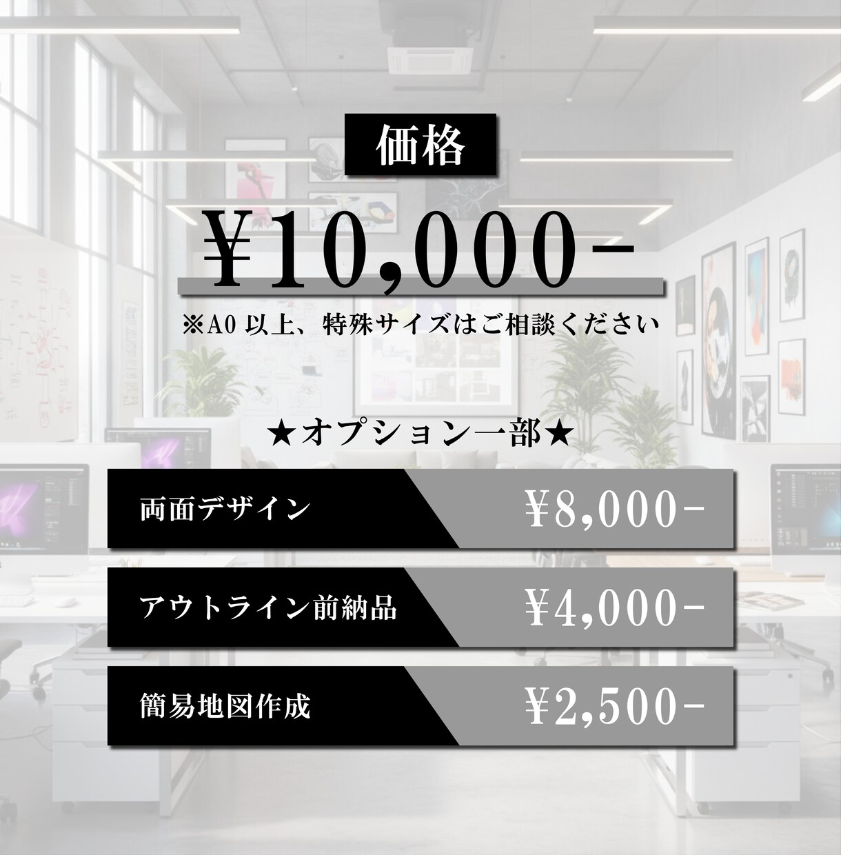 伝わる高品質ポスターをデザインします ターゲットに刺さる効果的なデザインを提供 イメージ3