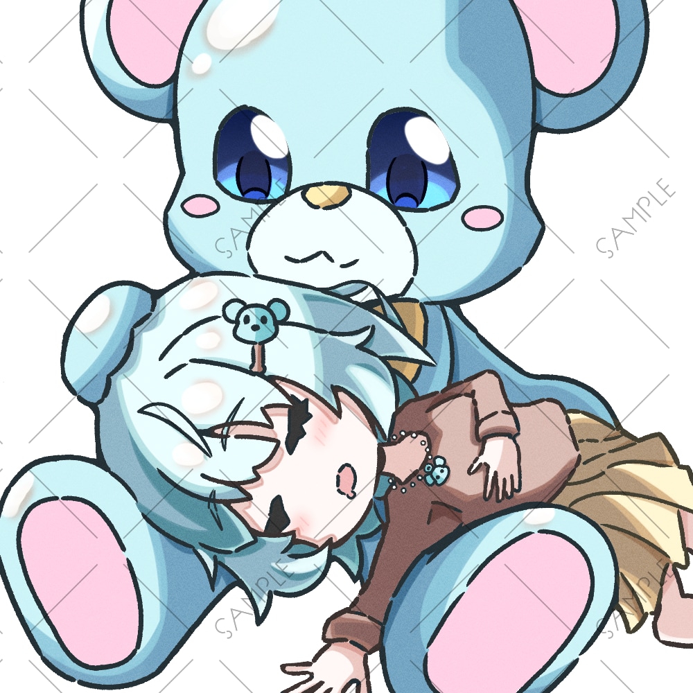 キュートなミニキャラ描きます ぱっと目を引くような可愛いイラストをお届け！ イメージ5