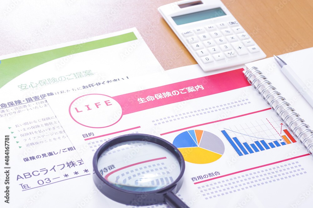 あなたの生命保険を見直します 現在加入中の生命保険を見直して金額を抑えませんか？ イメージ1