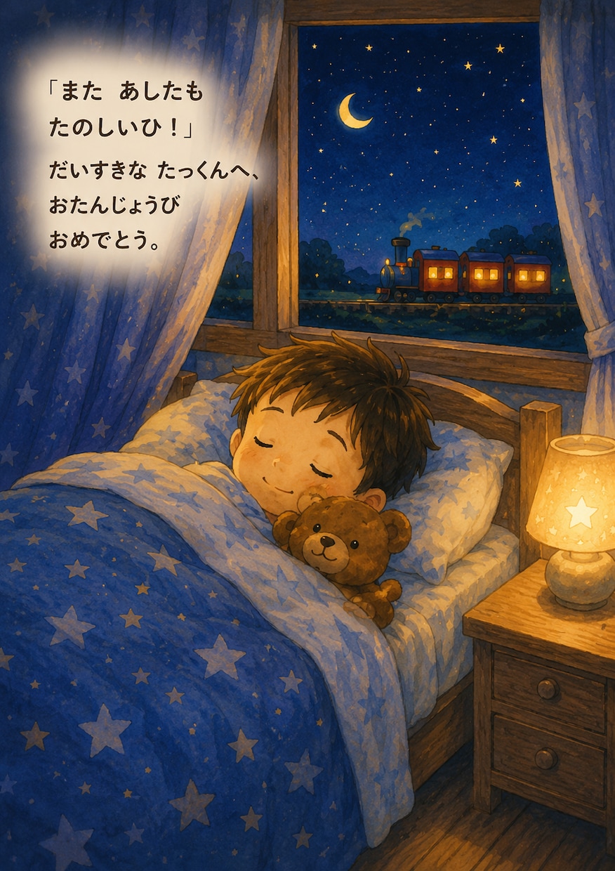お子様向けにオリジナル絵本を作成します。ます お子さまへの愛情を、世界に一冊だけの物語にして届けます イメージ10