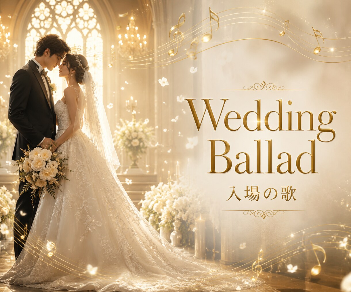 結婚式用のオリジナルソングをお作りします 著作権フリーのオリジナル結婚式ソングをお作りします。 イメージ2