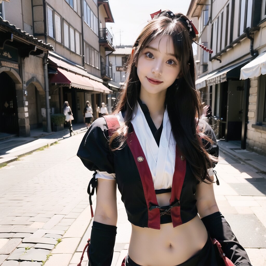 オリジナル衣装のAI美女を作成いたします AIが紡ぐファッションの輝き、AI美女が纏う独創的な衣装 イメージ8