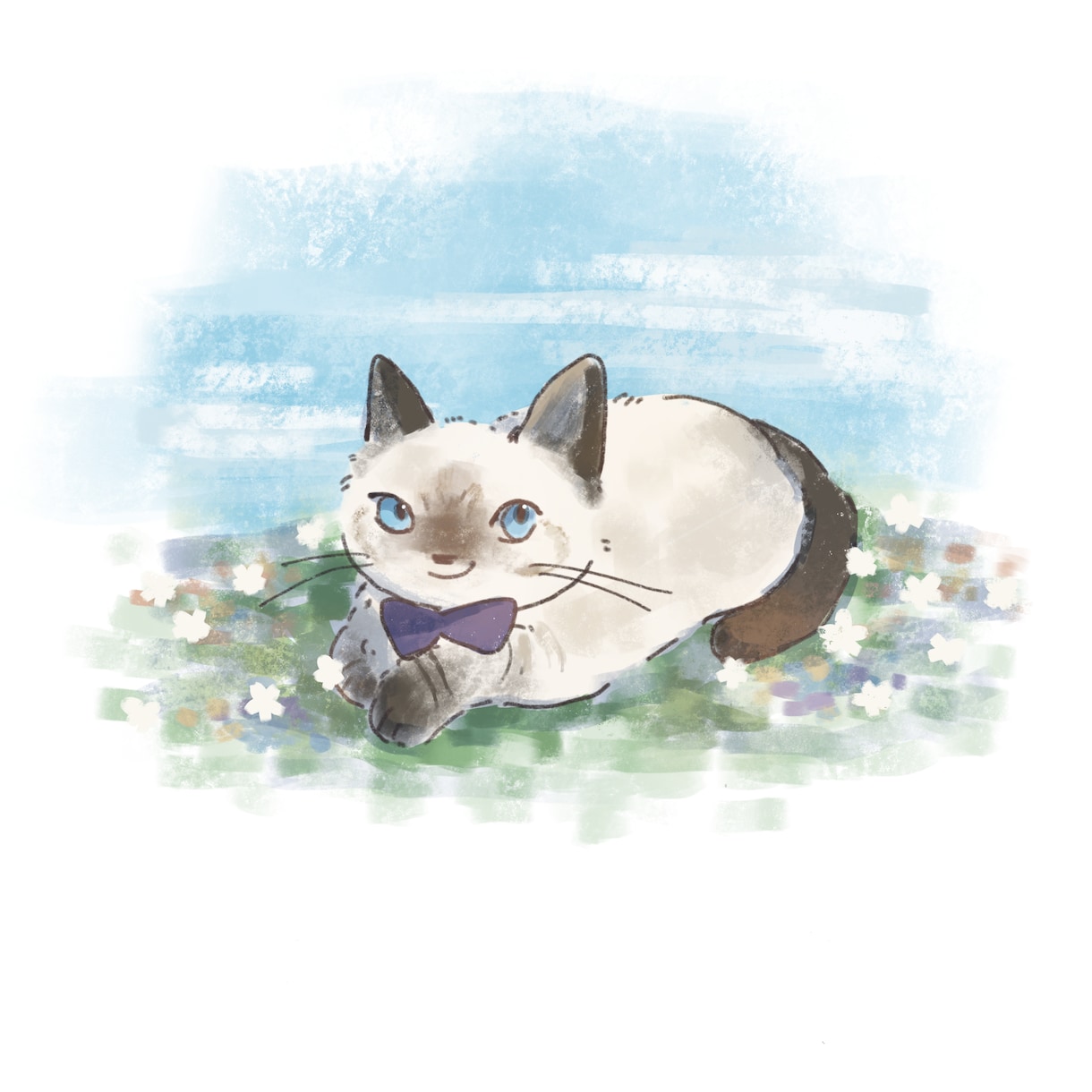 愛しいペットをおしゃれでかわいく描きます だいすきな家族をおしゃれでかわいいイラストに！ イメージ3
