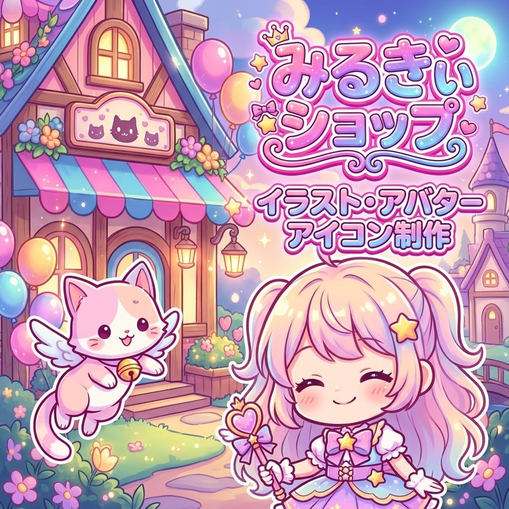 フォロー増加報告続出アバターアイコン制作します 配信革命アバター数字を動かす第一印象♥かわいくて愛される イメージ1