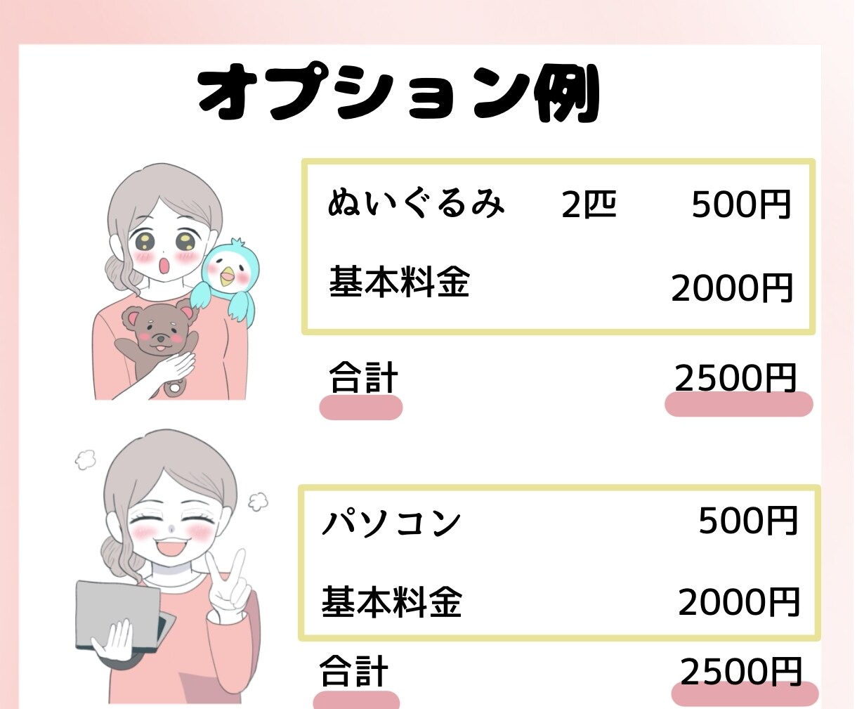 起業で顔出し無しで差別化するためのイラスト描きます あなたらしさを全面に・完全オーダーメイドで差別化を！ イメージ6