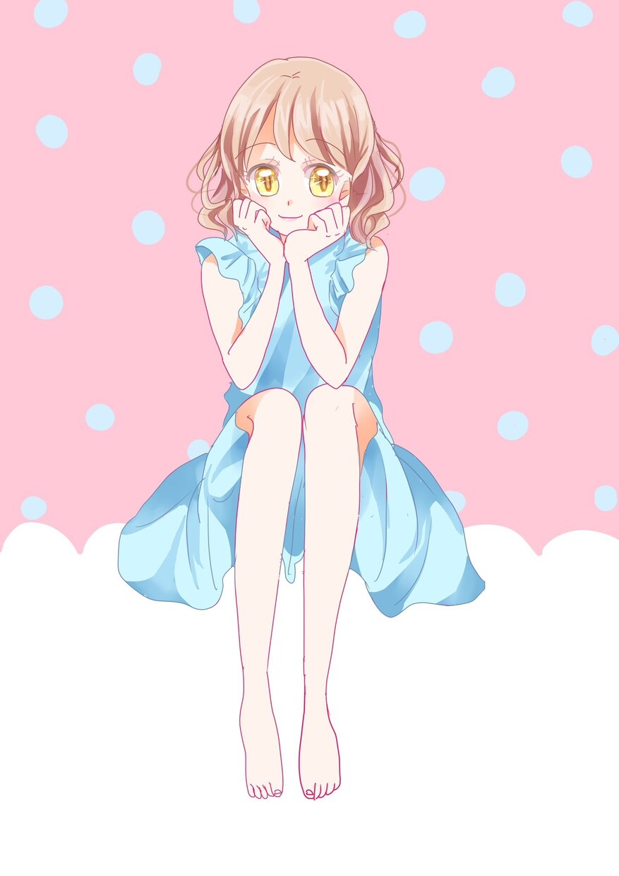 少女漫画風のかわいい女の子のイラストを描きます かわいいイラストを、プレゼントや鑑賞にいかがですか？ イメージ3