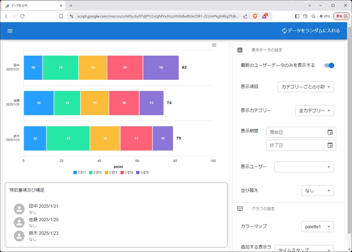 スプレッドシートで使えるWeb画面開発します データ分析、入力フォーム、管理画面など、専用の画面を作ります イメージ1