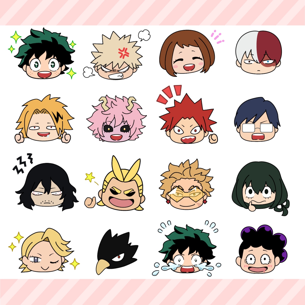 商用可！プニっとかわいいシンプルで目立つ顔描きます インスタ運用/ Youtube /ブログ/アイコン/SNS イメージ4