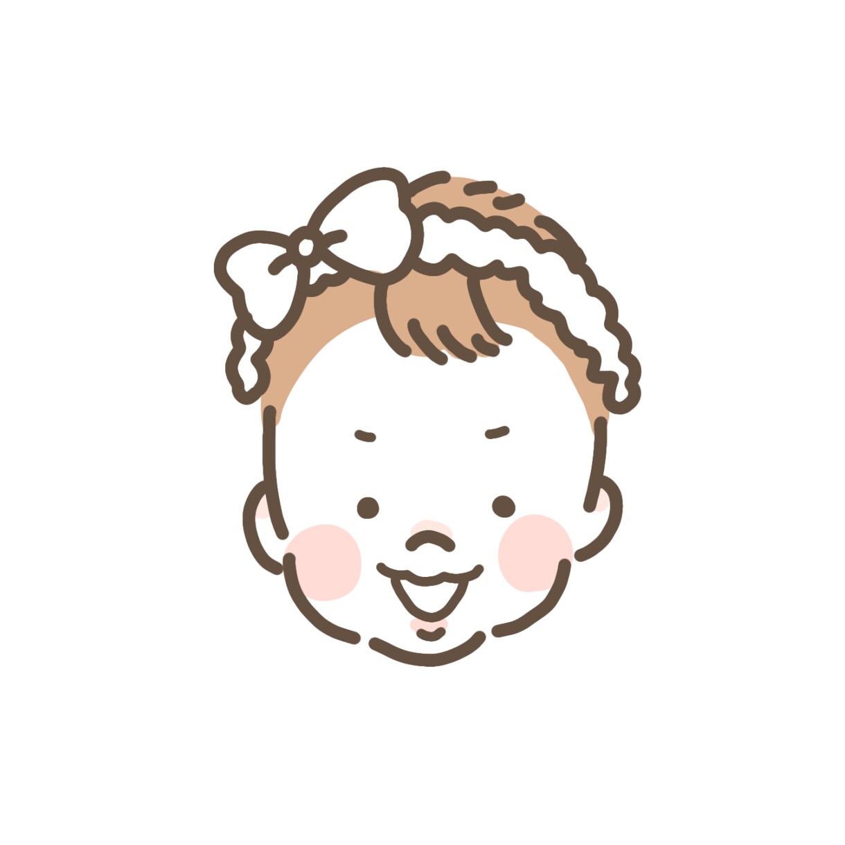 お子さんの似顔絵描きます お子さんのゆるゆる似顔絵描きます イメージ2