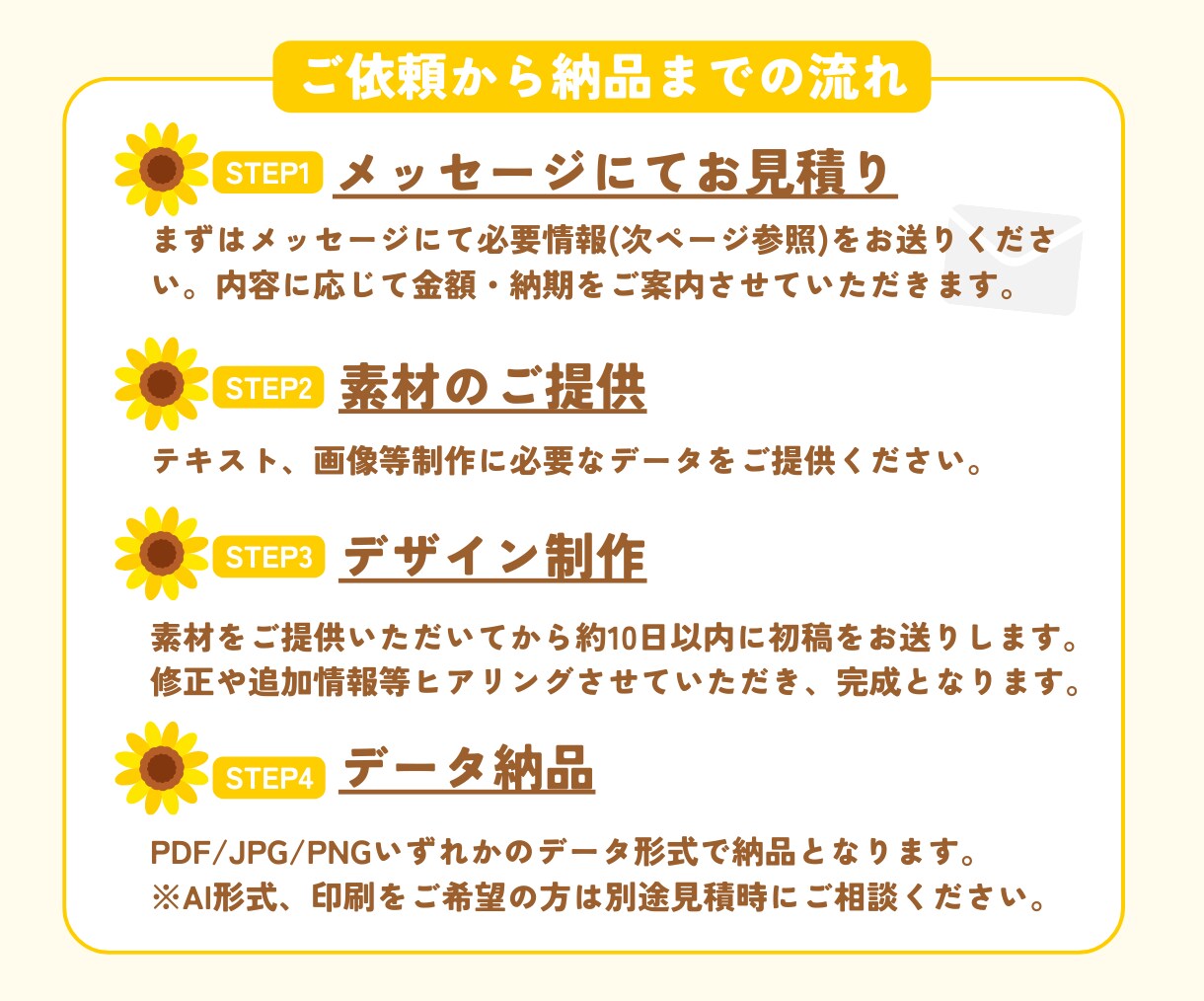 絵本のような優しいデザイン制作します オリジナルイラスト付！チラシやバナーにも◎ イメージ3