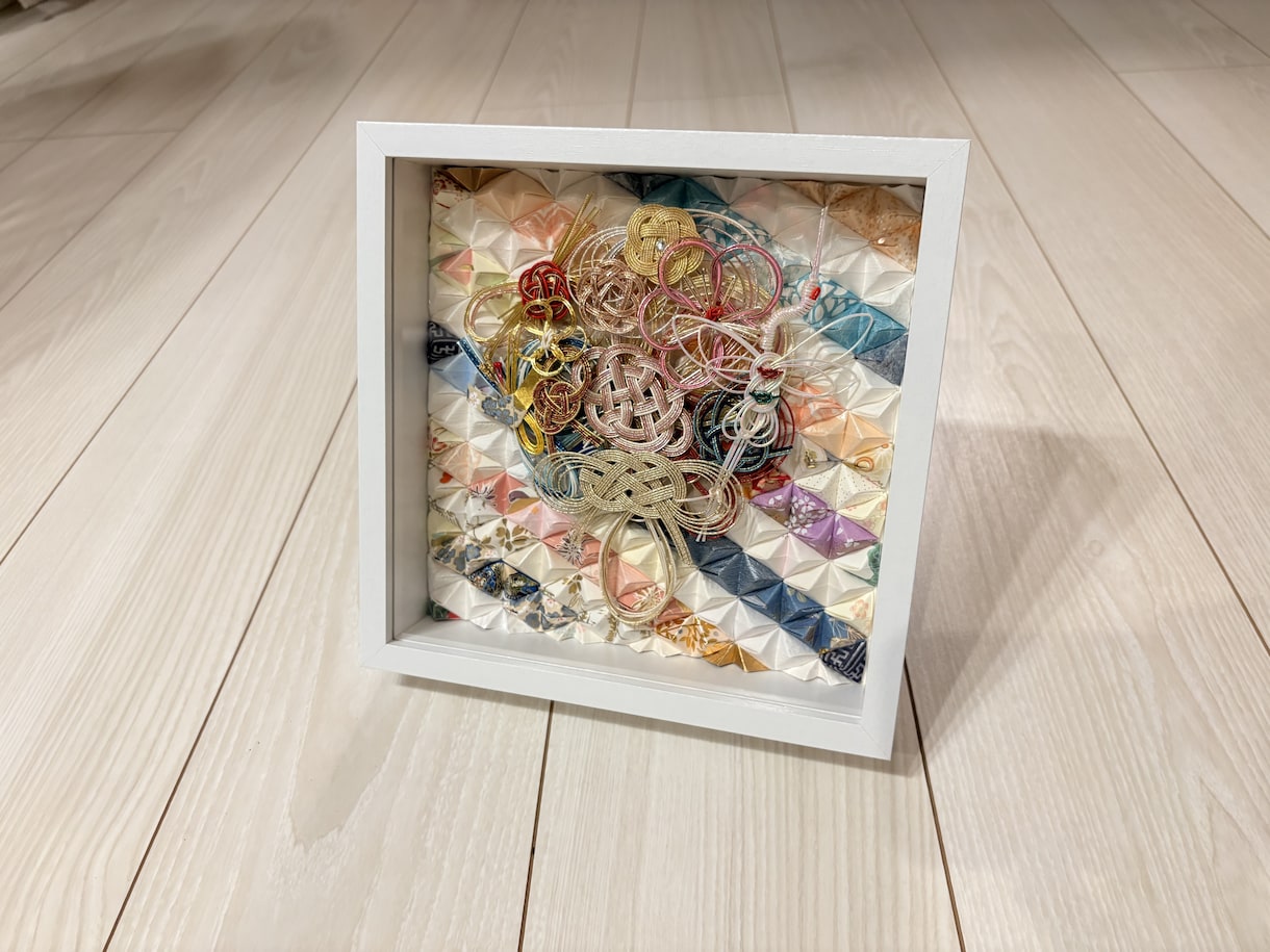 ご祝儀袋をリメイクして水引アートをお作りします 大切な思い出をかたちに残しませんか イメージ4