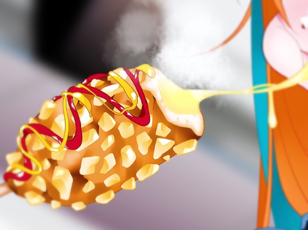カフェの看板やメニュー表に使える料理の絵を描きます 絵柄と高い彩度を駆使して映える美味しそうな食べ物を描きます イメージ1