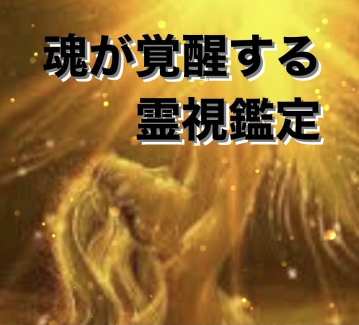 魂の深部の全てを総合鑑定し覚醒に向かわせます 魂の状態、松果体、サードアイ、全チャクラ、オーラ層調整 イメージ1