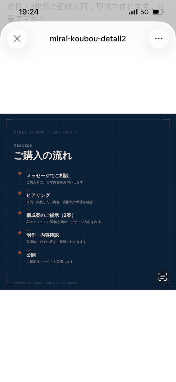HP・LPを29,800円で設計します 構成もデザインもまるごと29,800円 イメージ3