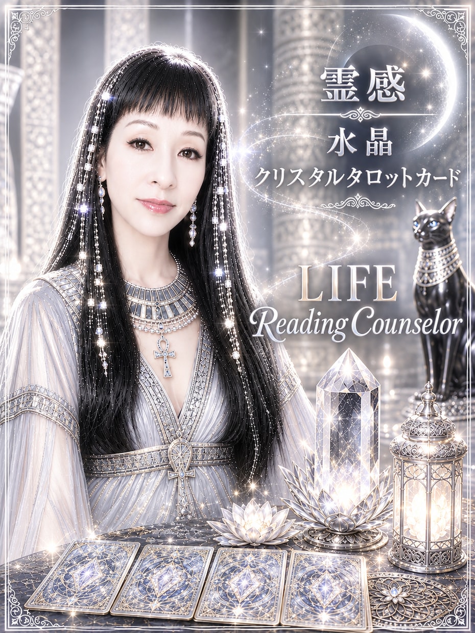 クリスタルのcardで　パパパっと答えます crystalに心を映しスピーディーにスパっと展開するカード イメージ2