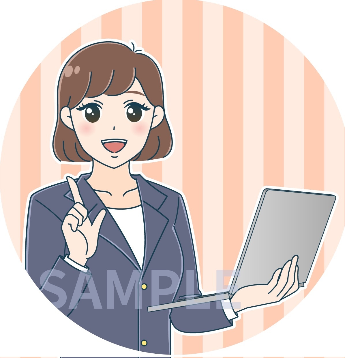ポップ&キュート☆個性的でかわいいアイコン描きます 商用◎追加料金なし！魅力満載なアイコンで周りと差をつけよう♩ イメージ3