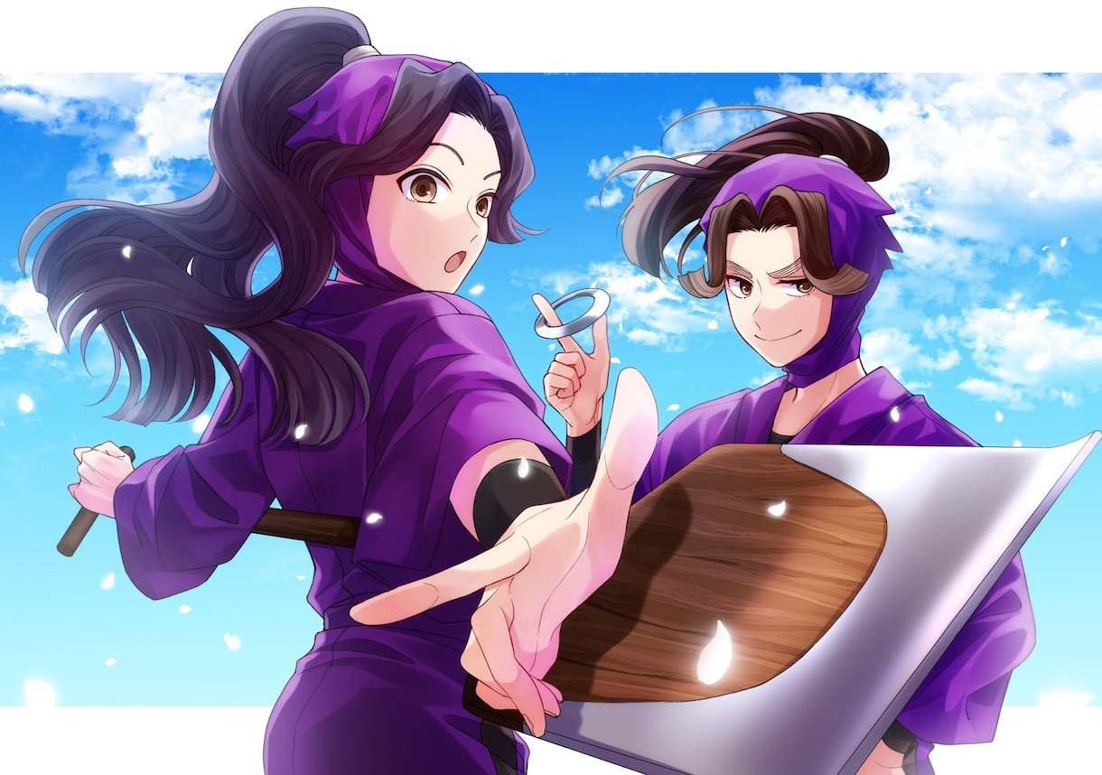 1枚絵/スチル風のイラスト描きます キャラクターの1枚絵/スチル風のイラストを制作致します！！ イメージ4