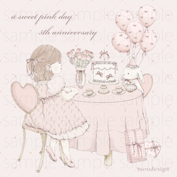 商標利用OK！イラストを制作します 甘くときめく♡フレンチガーリーなイラストを制作いたします！ イメージ5