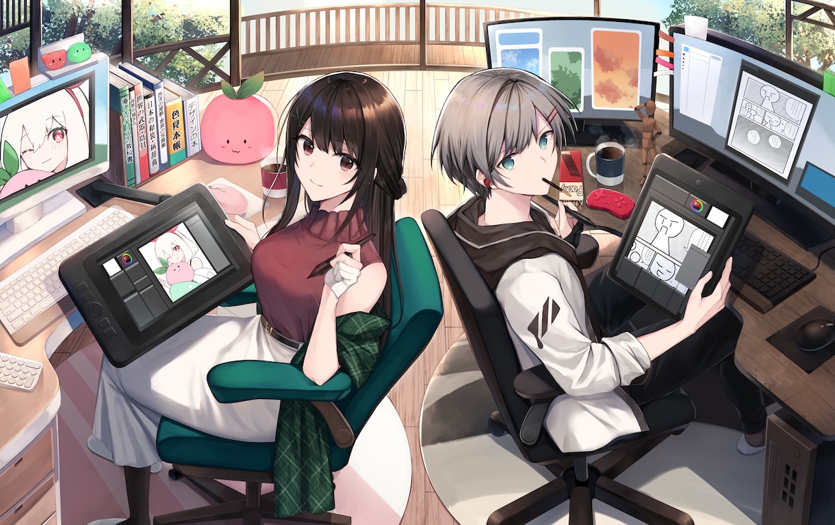 ご希望のイラスト描きます 頭の中のイメージをイラストにしたい方へ イメージ2