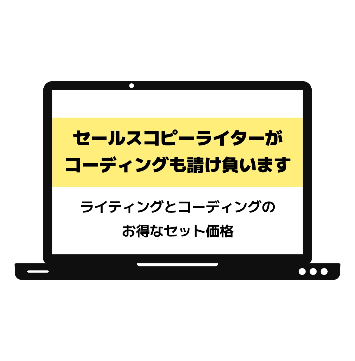 セールスコピーライターがコーディングも請け負います ライティングとコーディングのお得なセット価格 イメージ1