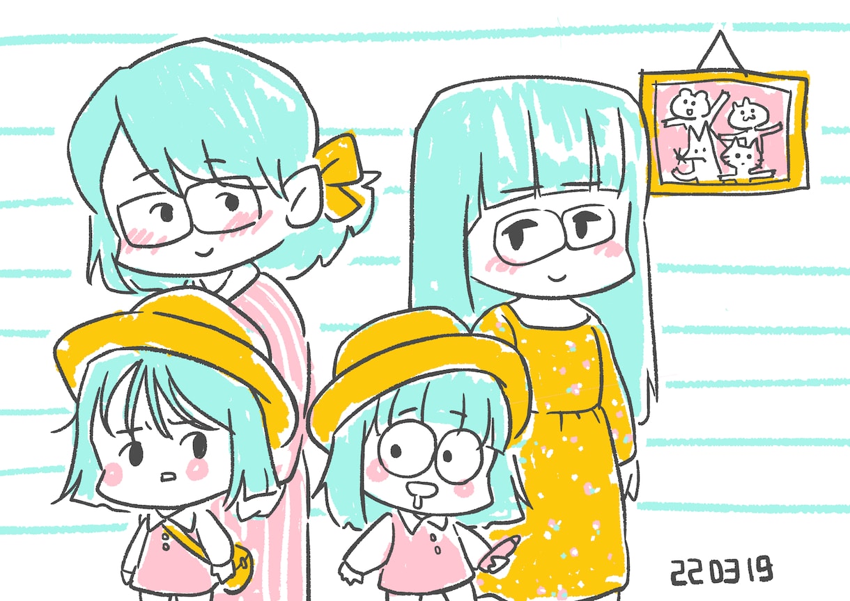 かわいい似顔絵を作ります 日本在住台湾人イラストレーター イメージ5