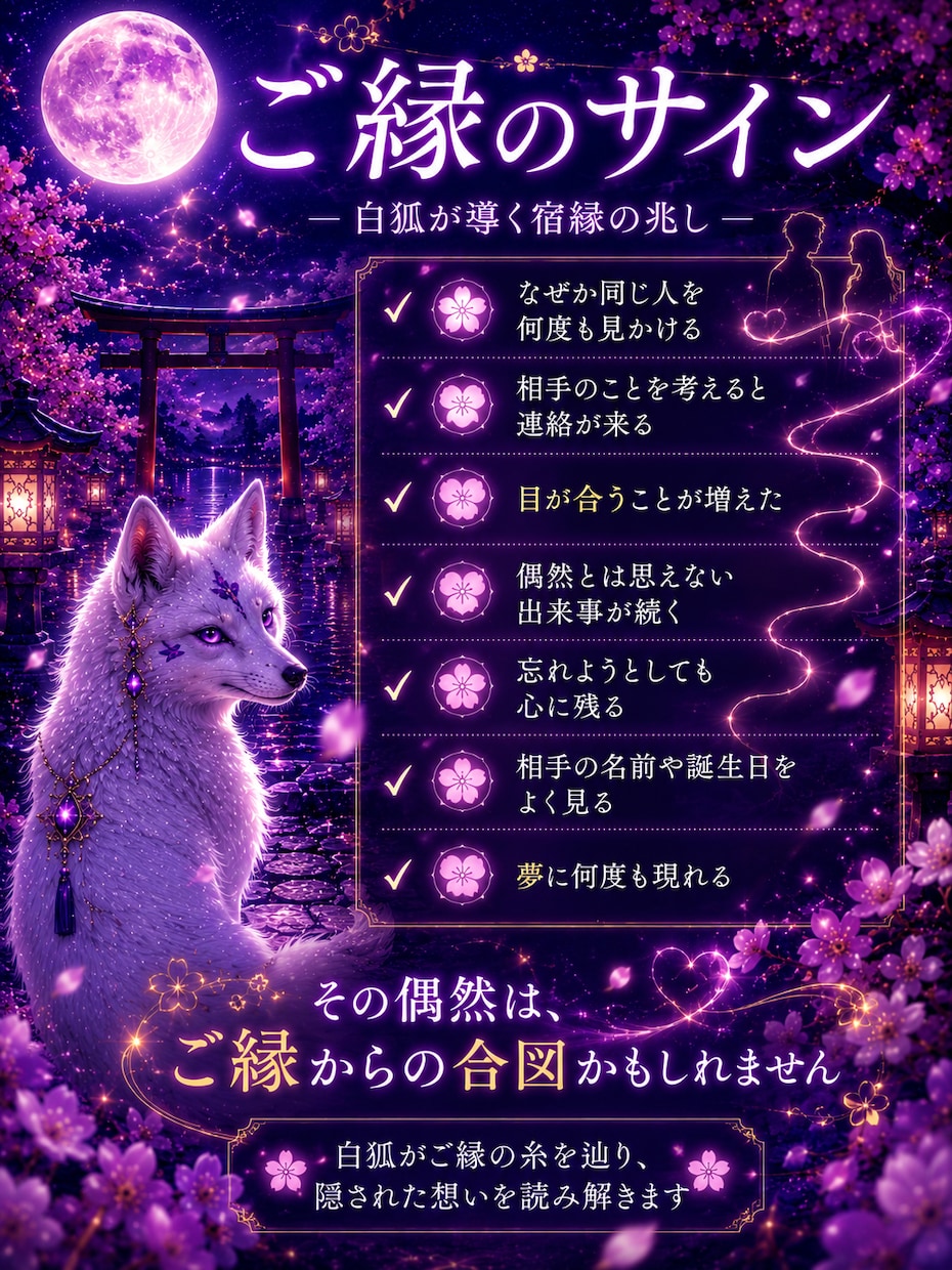 実はあなたを好きな人はいます◆特徴を霊視します あなたを想う人の本音とご縁の流れを読み解きます イメージ3