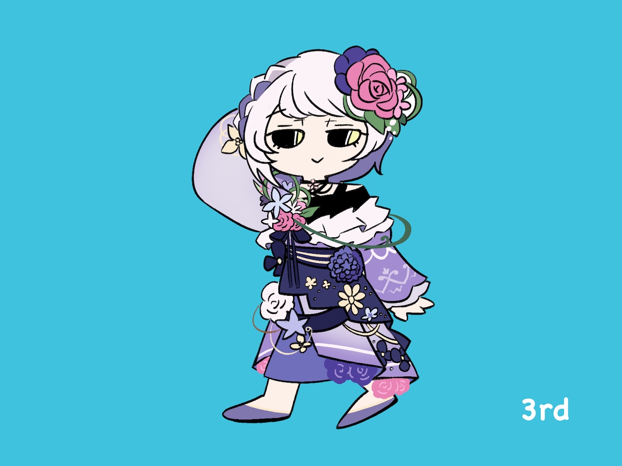 商用利用OK◎可愛いミニキャライラスト描きます アイコン・グッズ・サムネイルに◎かわいくデフォルメします！ イメージ1