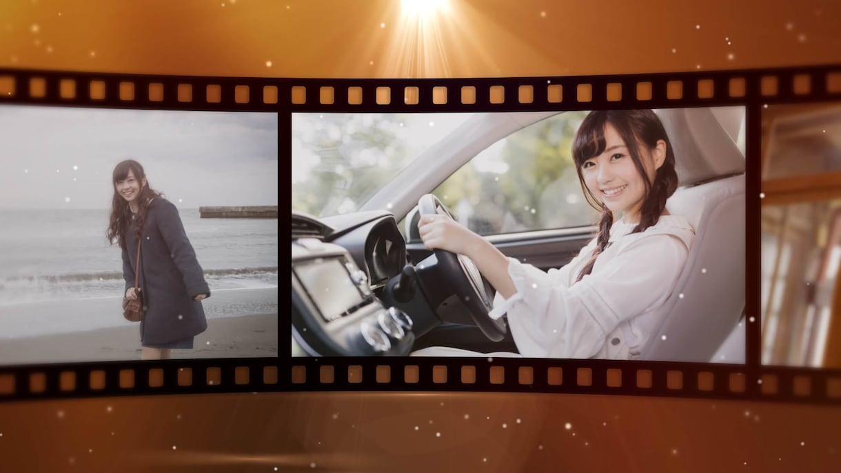 誕生日や記念日に感動のフォトムービーを作成します お祝いやプレゼントに! 写真とテキストを送るだけ 無料修正 イメージ7