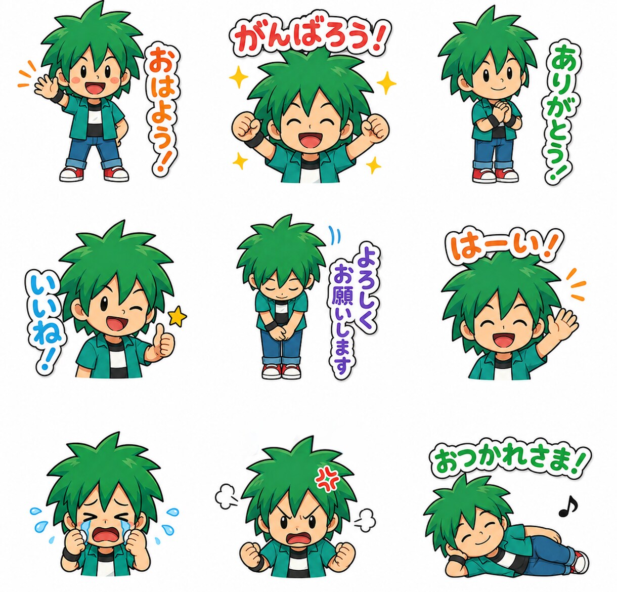 オリジナルLINEスタンプ描きます かわいいLINEスタンプ描きます！ イメージ4