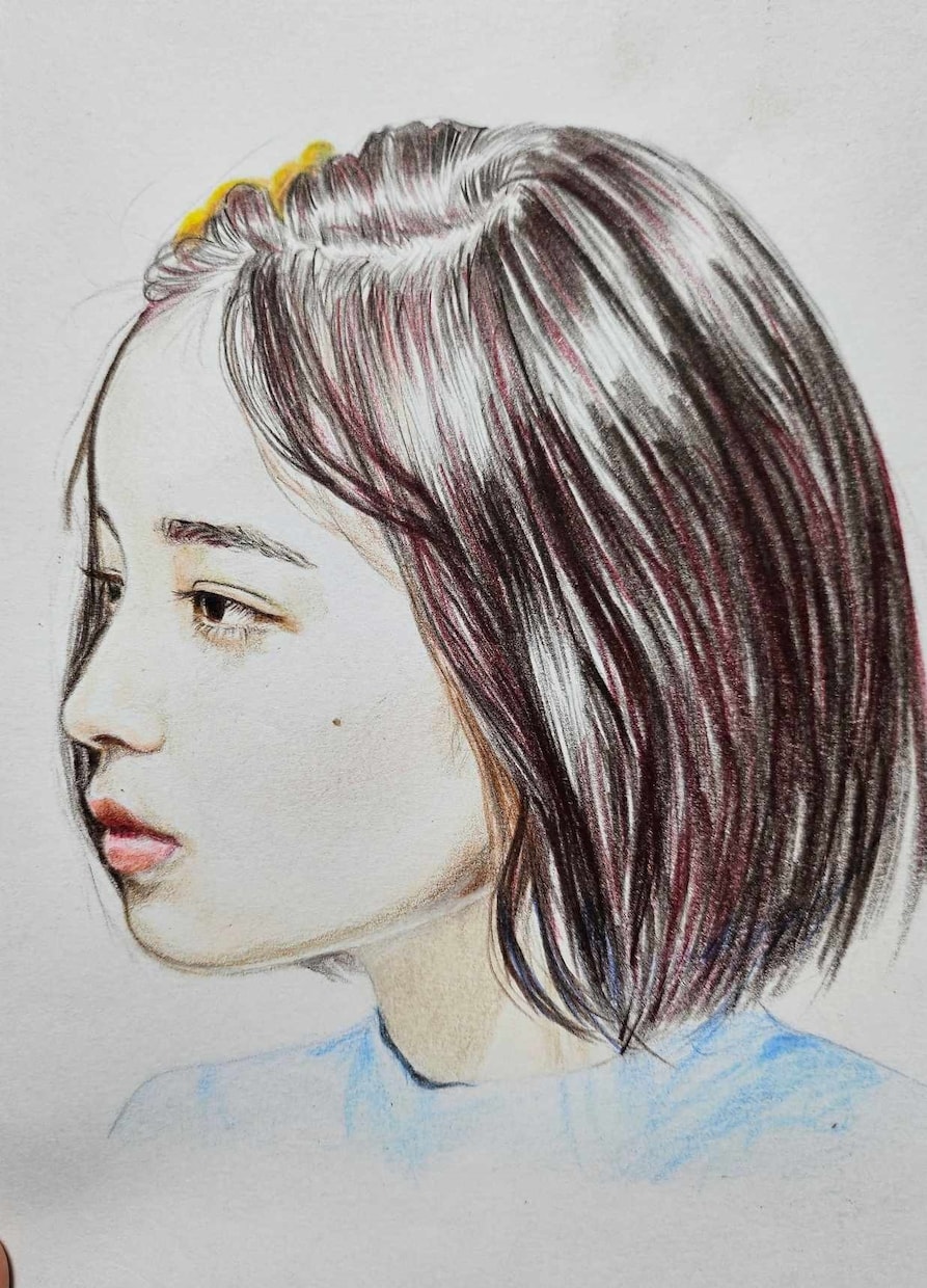 本格的なリアルな似顔絵を描きます 本格派のリアルにこだわった似顔絵を描きます イメージ1
