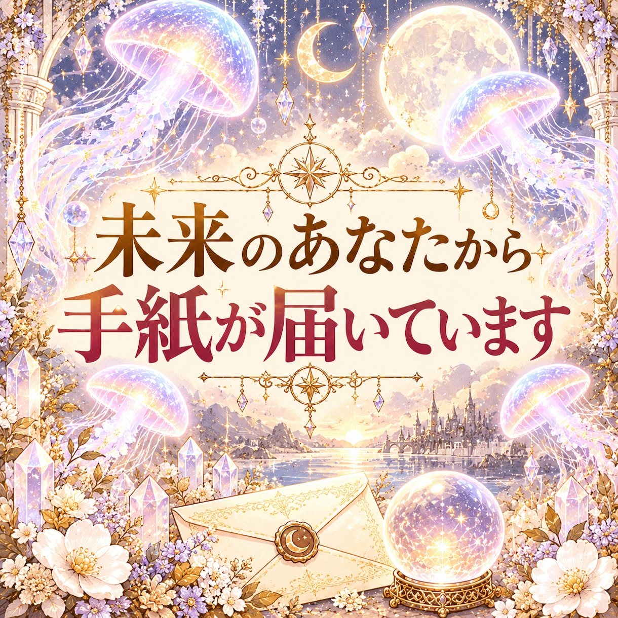 即日鑑定　未来のあなたから手紙が届いています 未来のあなたは今のあなたに何を言う？ イメージ1