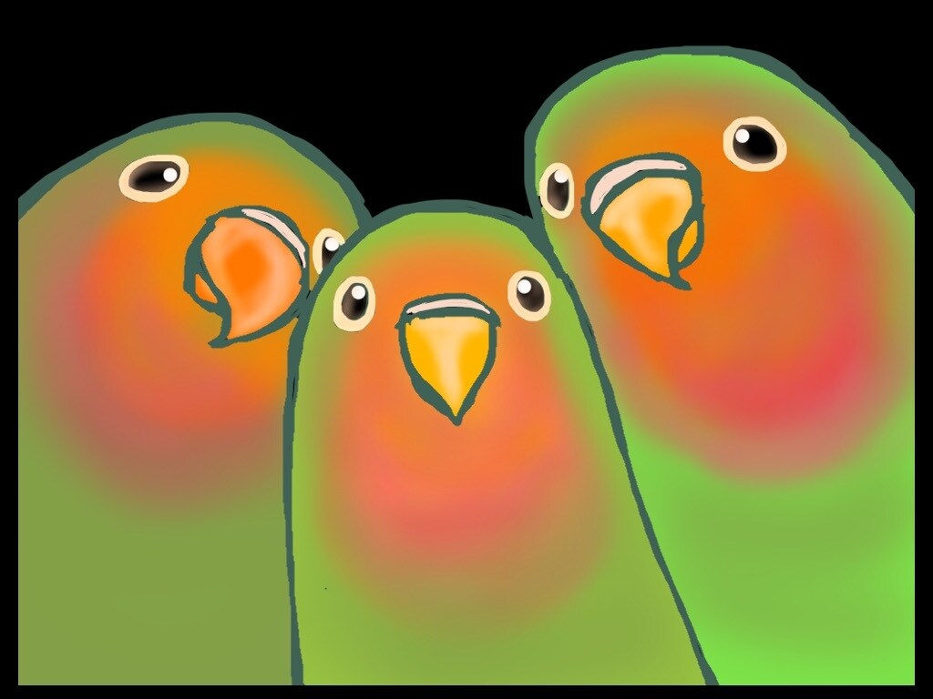 SNS用アイコン 似顔絵、動物など描きます お試しください。ほんわか系、アニメキャラクター的な画風です。 イメージ3
