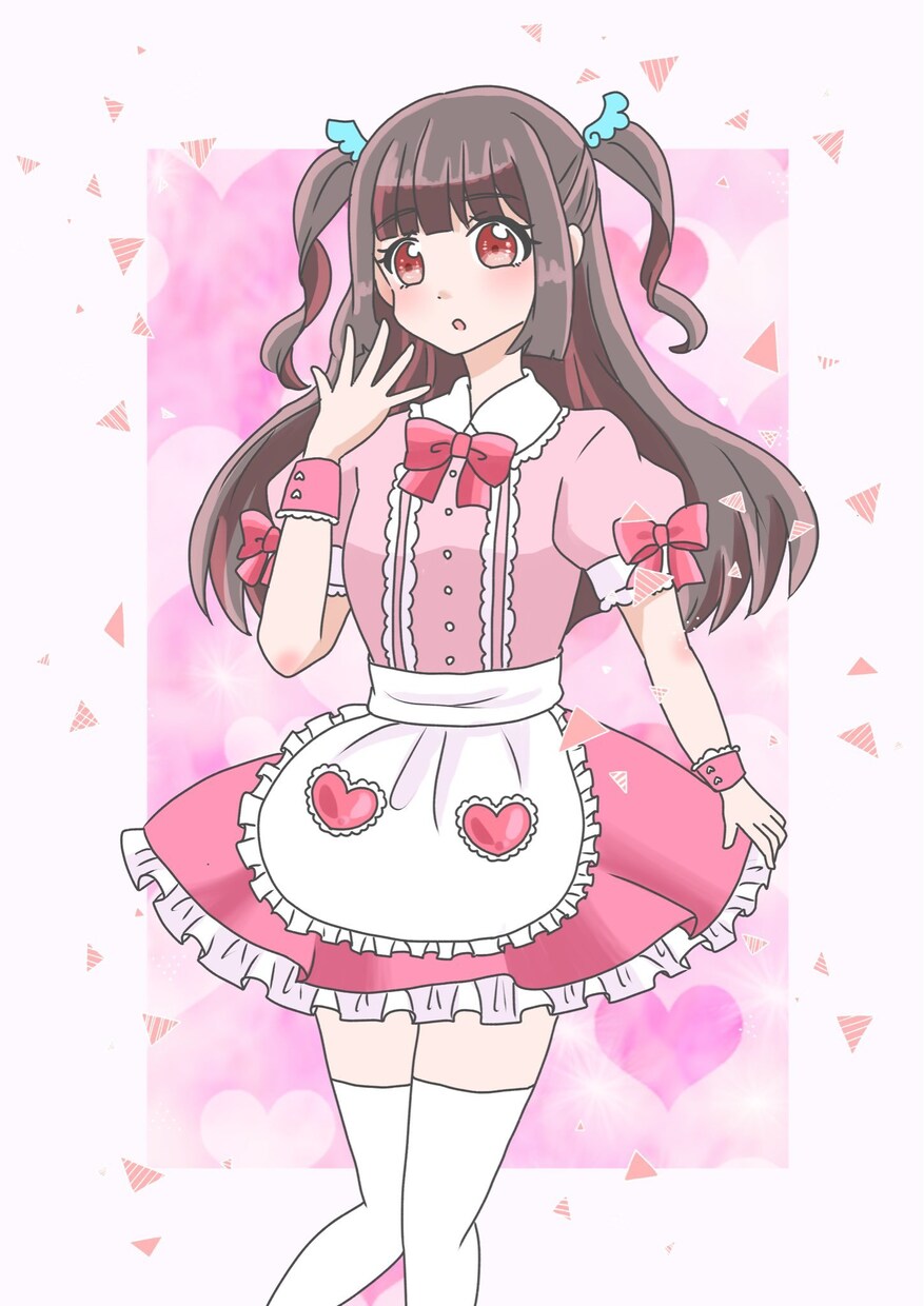 商用利用可！可愛らしいイラスト描きます 親切丁寧を心がけています。女児アニメイラストはぜひお任せあれ イメージ7